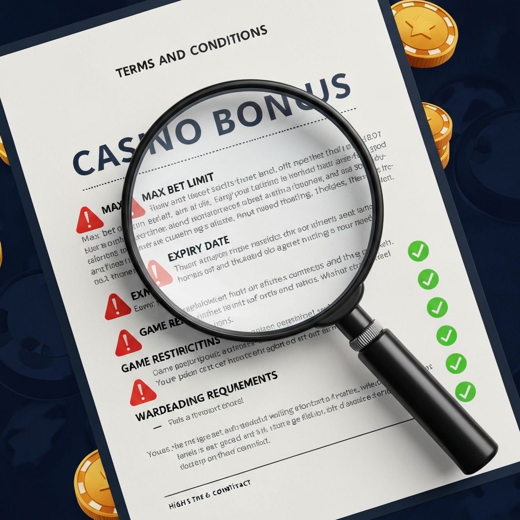 Casino Bonus Terms and Conditions