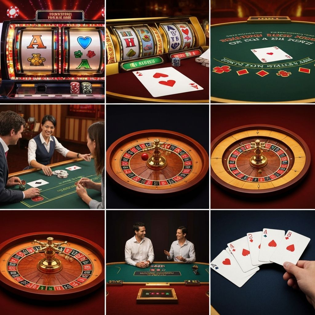 Types of Casino Games